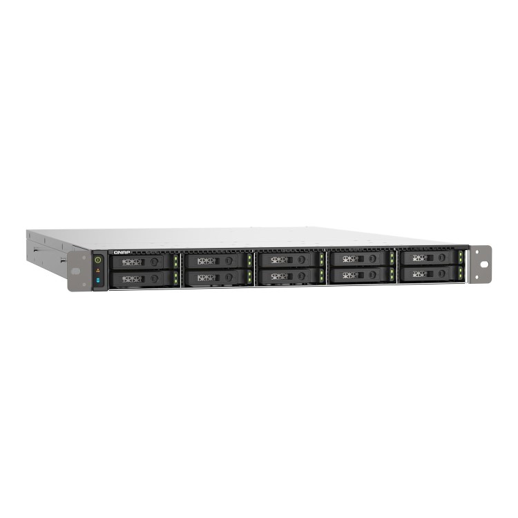 QNAP TS-h1090FU-7302P-128G 128GB RAM 10 Bay Rackmount NAS