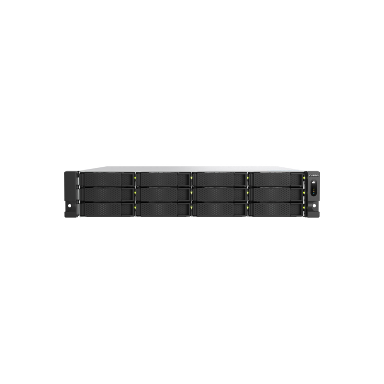 QNAP TS-h1277AXU-RP-R7-32G 32GB RAM 12 Bay Rackmount NAS Expansion Enclosure 