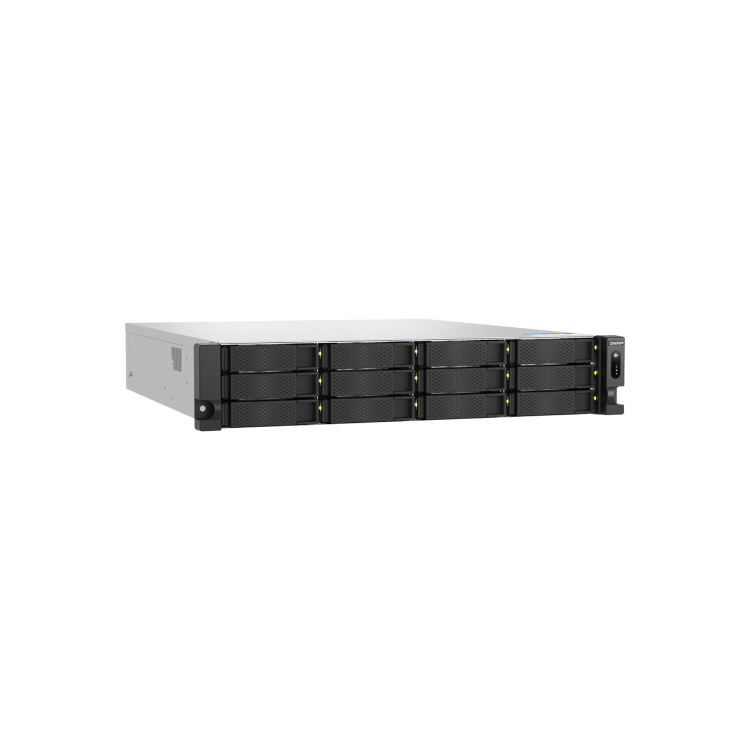 QNAP TS-h1277AXU-RP-R7-32G 32GB RAM 12 Bay Rackmount NAS Expansion Enclosure 