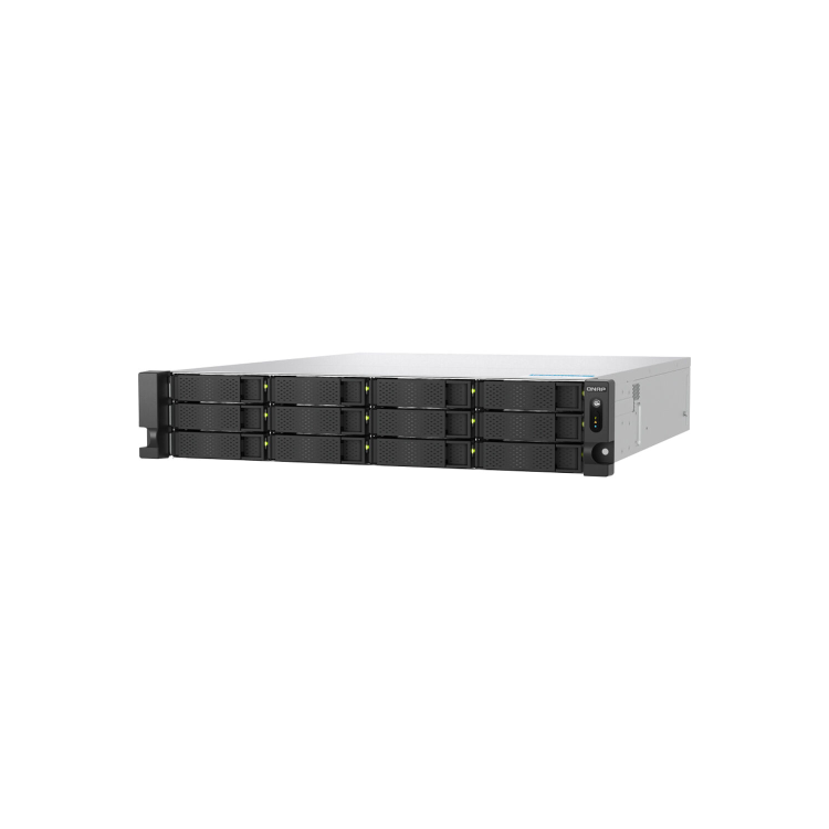 QNAP TS-h1277AXU-RP-R7-32G 32GB RAM 12 Bay Rackmount NAS Expansion Enclosure 