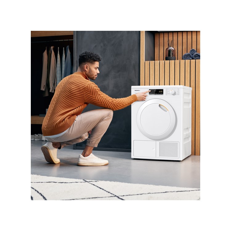 Miele 7kg Freestanding Heat Pump Tumble Dryer - White
