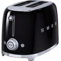 TSF01BLUK Smeg TSF01BLUK 2-Slice Retro Black Toaster – Stylish Fast Toasting