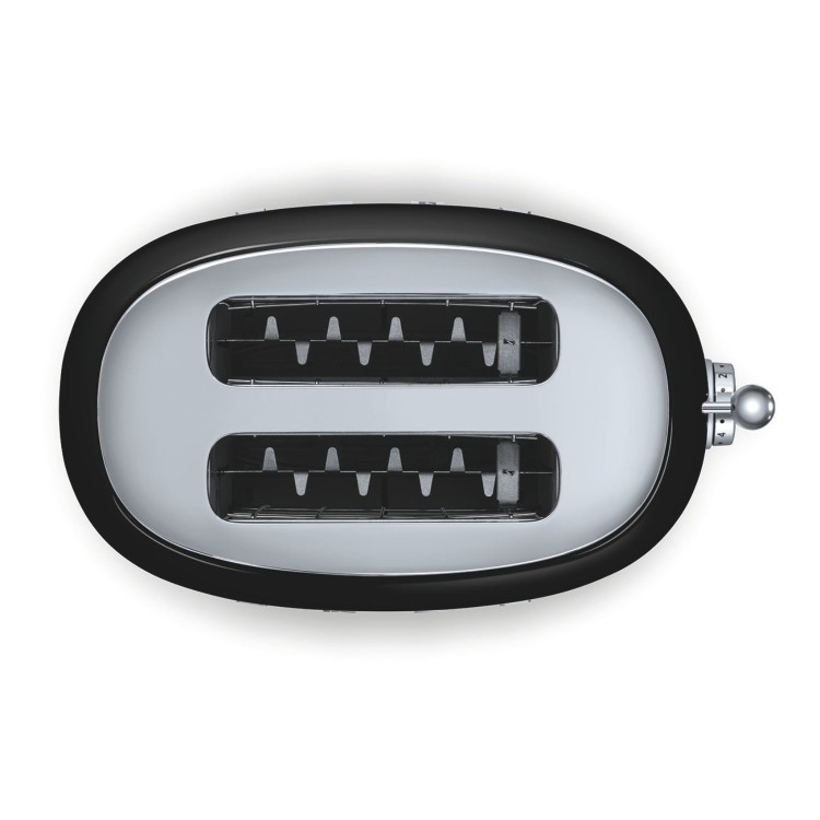 SMEG 50’s Retro Style 2-Slice Toaster - Black