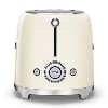 Smeg TSF01CRUK Cream Retro 2 Slice Toaster