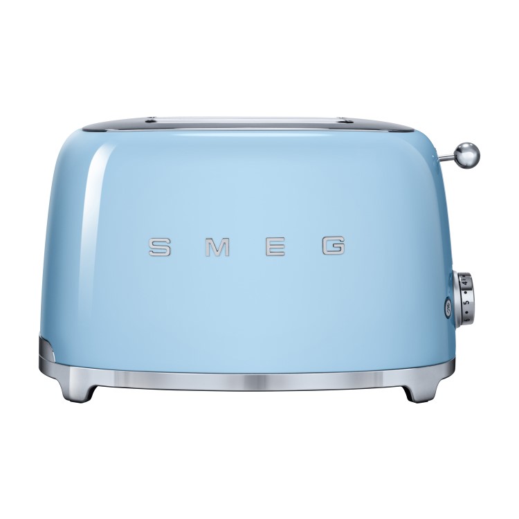 Smeg TSF01PBUK 2-Slice Retro Pastel Blue Toaster – Stylish Fast Toasting