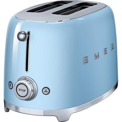 Smeg TSF01PBUK 2-Slice Retro Pastel Blue Toaster – Stylish Fast Toasting