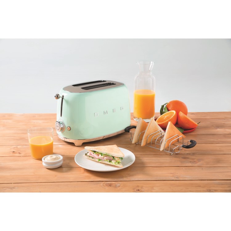 Smeg TSF01PGUK 2-Slice Retro Pink Toaster – Stylish Fast Toasting