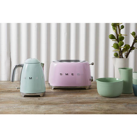 SMEG 50’s Retro Style 2-Slice Toaster - Powder Pink
