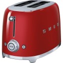 TSF01RDUK Smeg TSF01RDUK 2-Slice Retro Red Toaster – Stylish Fast Toasting