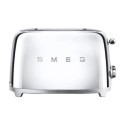 TSF01SSUK Smeg TSF01SSUK Chrome Retro Style 2 Slice Toaster