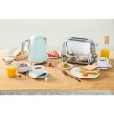 TSF01SSUK SMEG 50’s Retro Style 2-Slice Toaster - Silver