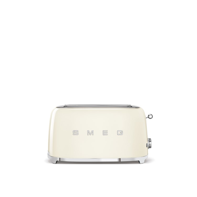 Smeg TSF02CRUK Retro Style 4 Slice Toaster - Cream