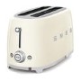 Smeg TSF02CRUK Retro Style 4 Slice Toaster - Cream