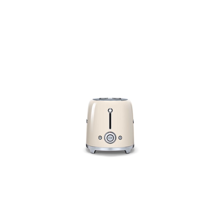 Smeg TSF02CRUK Retro Style 4 Slice Toaster - Cream