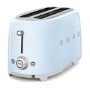 SMEG TSF02PBUK Retro Style 4 Slice Toaster - Pastel Blue