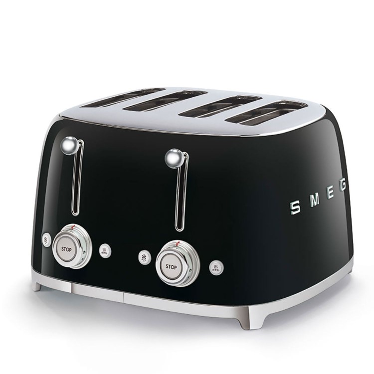 SMEG 50’s Retro Style 4-Slice Toaster - Black