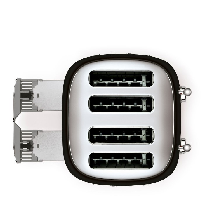 SMEG 50’s Retro Style 4-Slice Toaster - Black