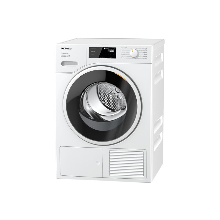 Refurbished Miele TSF763 Freestanding Heat Pump 8KG Tumble Dryer White