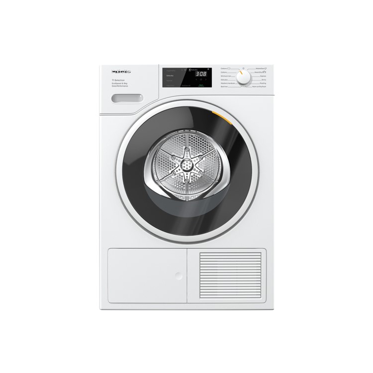 Refurbished Miele TSF763 Freestanding Heat Pump 8KG Tumble Dryer White