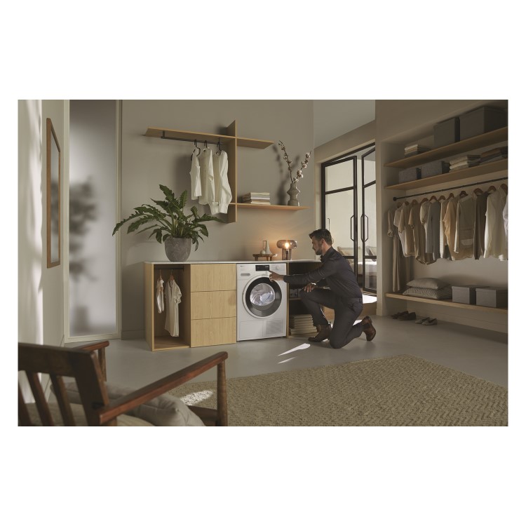 Miele T1 EcoSpeed 9kg Heat Pump Tumble Dryer - White