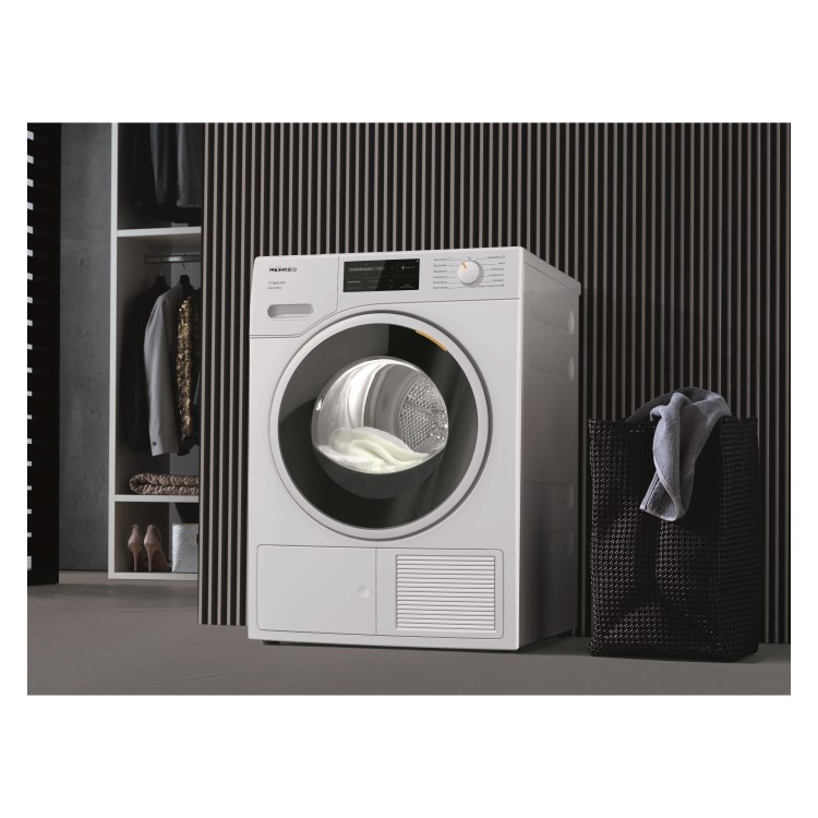 Miele 9kg Freestanding Heat Pump Tumble Dryer - White
