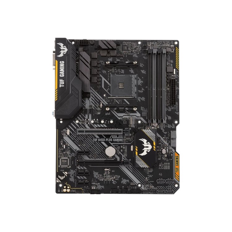 ASUS TUF B450-PLUS GAMING - Motherboard - ATX - Socket AM4 - AMD B450 - USB 3.1 Gen 1 USB 3.1 Gen 2