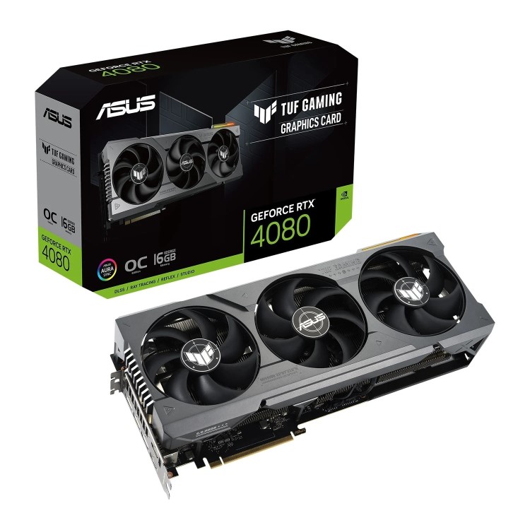 ASUS TUF Gaming GeForce RTX 4080 OC 16GB 2535MHz GDDR6X Graphics Card