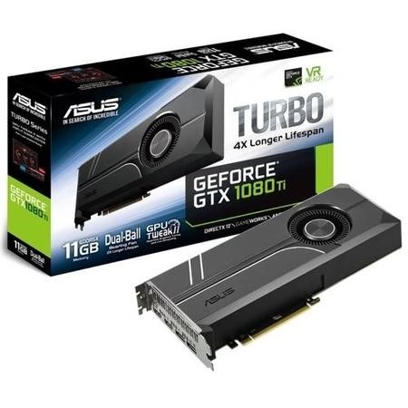 ASUS TURBO GeForce GTX 1080 Ti 11GB GDDR5X Graphics Card Page