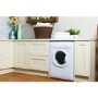 Refurbished Hotpoint TVHM80CP Freestanding Vented 8KG Tumble Dryer White