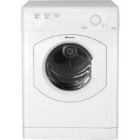Refurbished Hotpoint TVHM80CP 8kg Freestanding Vented Tumble Dryer White