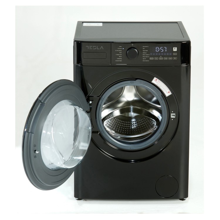 Tesla 10kg Wash 6kg Dry 1400rpm Washer Dryer - Black