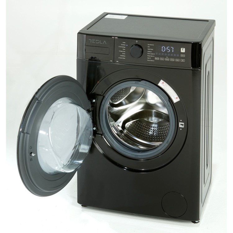 Tesla 10kg Wash 6kg Dry 1400rpm Washer Dryer - Black