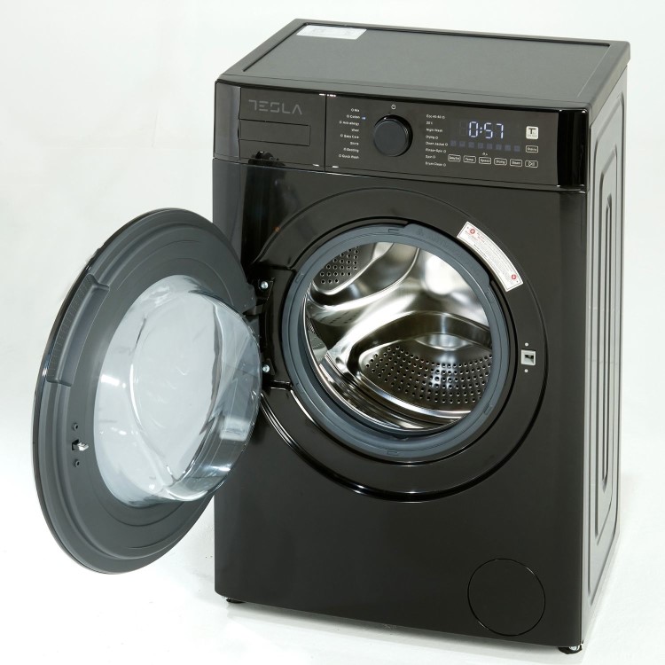 Tesla 8kg Wash 5kg Dry 1400rpm Washer Dryer - Black