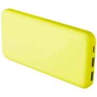 InMotion 10000 mAh Power Bank Micro USB x1 USB-A x2 USB-C x1 Yellow