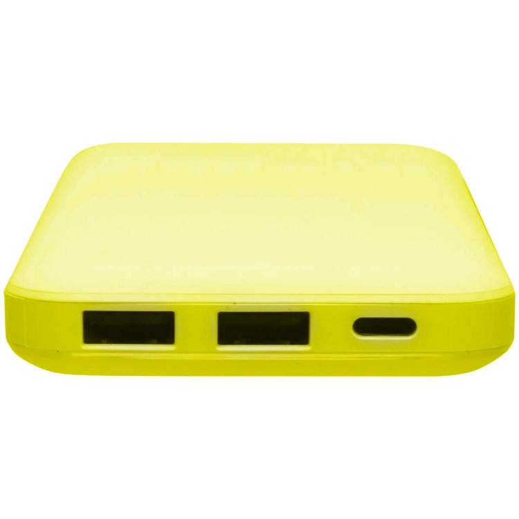 InMotion 10000 mAh Power Bank Micro USB x1 USB-A x2 USB-C x1 Yellow