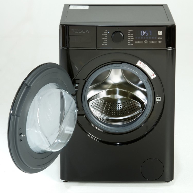 Tesla 8kg 1400rpm Washing Machine - Black