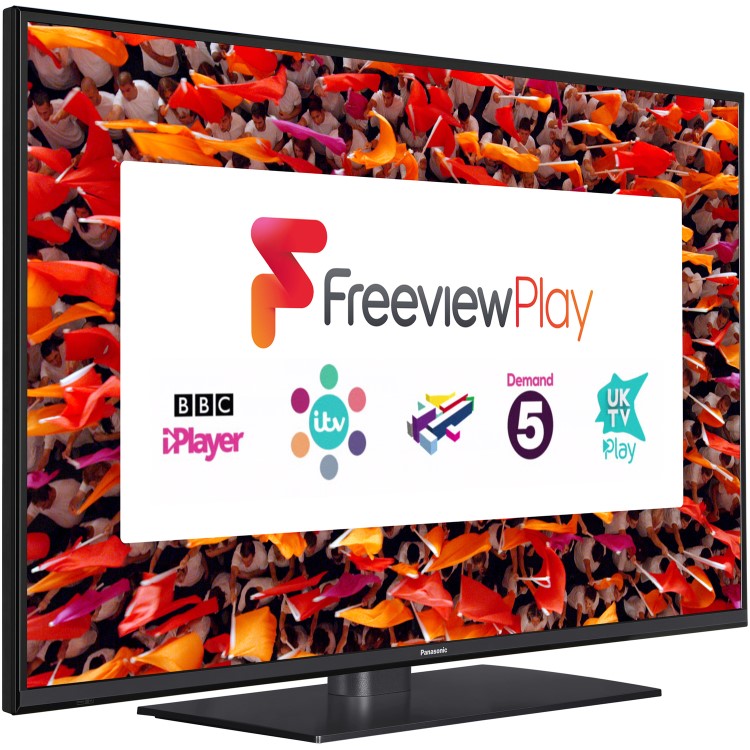 Refurbished Panasonic 43" 4K Ultra HD with HDR10 LED Freeview Play Smart TV without Stand