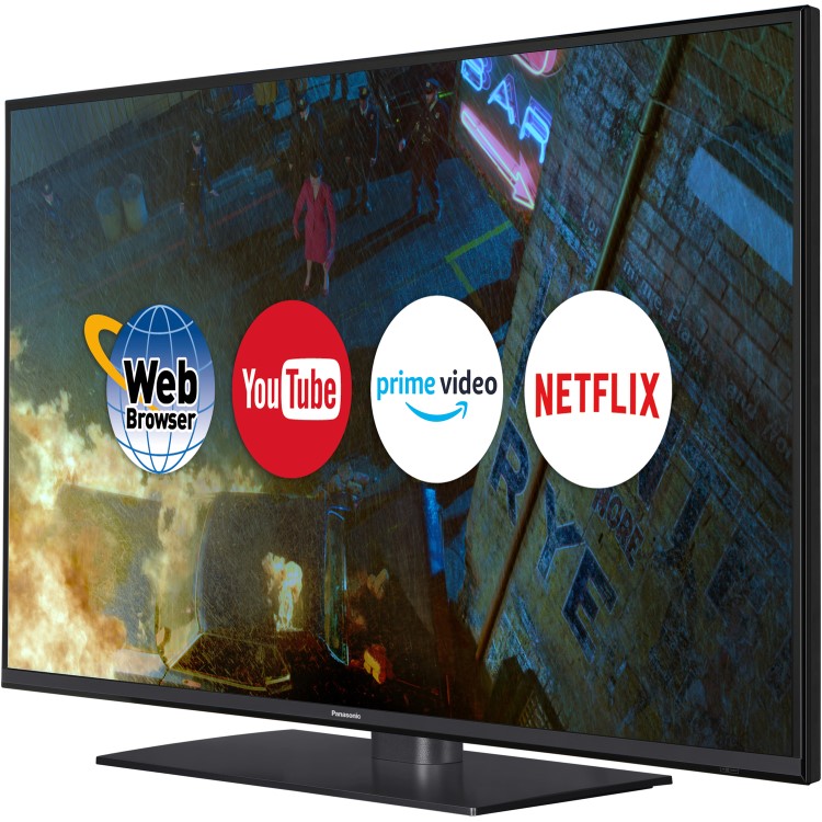 Refurbished Panasonic 43" 4K Ultra HD with HDR10 LED Freeview Play Smart TV without Stand