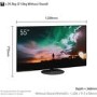 Panasonic JZ980 55 Inch OLED 4K HDR Smart TV