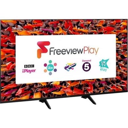 Refurbished - Grade A1 - Panasonic TX-65FX700B 65" 4K Ultra HD HDR Smart LED TV with Freeview Play - This unit does not include a stand wall mount only