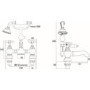 GRADE A1 - Bristan Trinity 2 Bath Shower Mixer Chrome