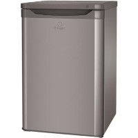 Indesit TZAA10S 55cm Wide Freestanding Upright Under Counter Freezer - Silver