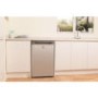 Indesit TZAA10S 78 Litre Freestanding Under Counter Freezer 55cm Wide - Silver