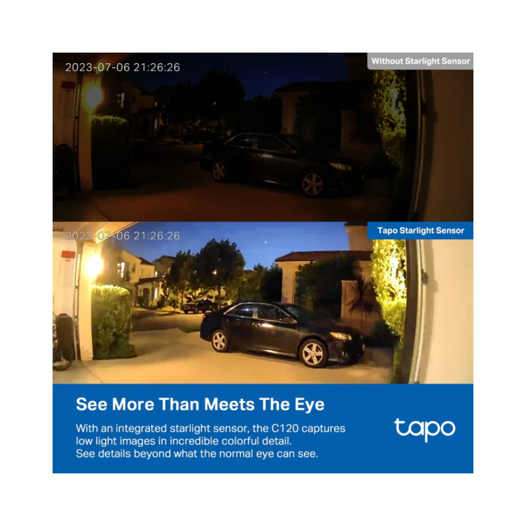 TP-Link C120 Indoor/Outdoor Security WiFi Camera