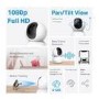 TP-Link PanTilt Home Security Wi-Fi 1080p CCTV Camera White 2 Pack