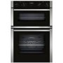 Neff N50 U1ACE2AN3B Built-In Double Oven - Stainless Steel