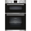 Neff U1HCC0AN0B 5 Function Electric Built In Double Oven With LCD Display - Stainless Steel