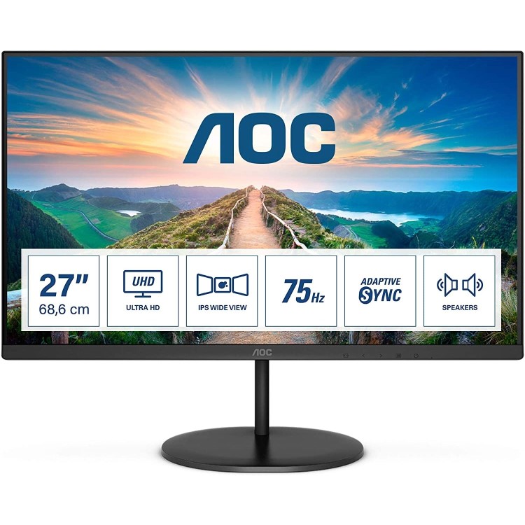 AOC U27V4EA 27" 4K UHD IPS Monitor