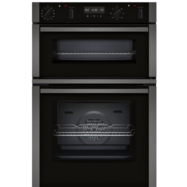 Neff N50 U2ACH7AG7B Built-In Double Oven - Graphite