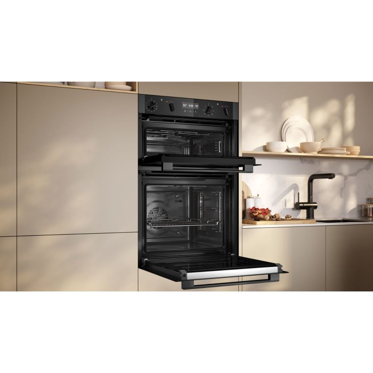Neff N50 U2ACH7AG7B Built-In Double Oven - Graphite